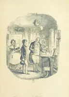 An illustration from The Struggle and Adventures of Christopher Tadpole ... With 26 etchings by J. Leech, and a biographical sketch of the author [by Edmund Yates (1897)