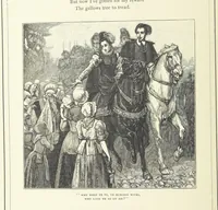 An illustration from Illustrated British Ballads, old and new. Selected and edited by G. B. Smith (1886)
