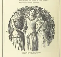 An illustration from Illustrated British Ballads, old and new. Selected and edited by G. B. Smith (1886)
