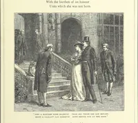 An illustration from Illustrated British Ballads, old and new. Selected and edited by G. B. Smith (1886)