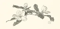 An illustration from Old Songs. With drawings by E. A. Abbey and Alfred Parsons (1889)