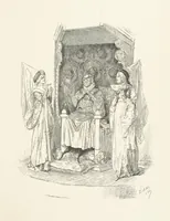 An illustration from Old Songs. With drawings by E. A. Abbey and Alfred Parsons (1889)