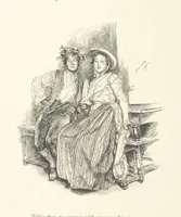 An illustration from Old Songs. With drawings by E. A. Abbey and Alfred Parsons (1889)
