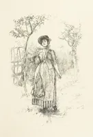 An illustration from Old Songs. With drawings by E. A. Abbey and Alfred Parsons (1889)