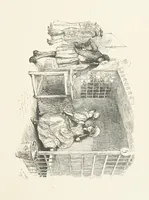 An illustration from Old Songs. With drawings by E. A. Abbey and Alfred Parsons (1889)