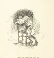 An illustration from Old Songs. With drawings by E. A. Abbey and Alfred Parsons (1889)