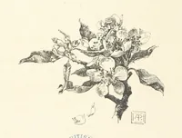 An illustration from Old Songs. With drawings by E. A. Abbey and Alfred Parsons (1889)