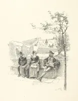 An illustration from Old Songs. With drawings by E. A. Abbey and Alfred Parsons (1889)