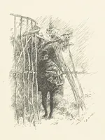 An illustration from Old Songs. With drawings by E. A. Abbey and Alfred Parsons (1889)
