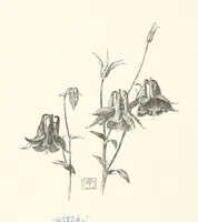 An illustration from Old Songs. With drawings by E. A. Abbey and Alfred Parsons (1889)