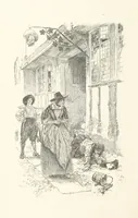 An illustration from Old Songs. With drawings by E. A. Abbey and Alfred Parsons (1889)