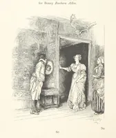 An illustration from Old Songs. With drawings by E. A. Abbey and Alfred Parsons (1889)