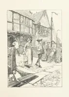 An illustration from Old Songs. With drawings by E. A. Abbey and Alfred Parsons (1889)