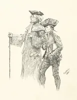An illustration from Old Songs. With drawings by E. A. Abbey and Alfred Parsons (1889)