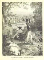 An illustration from Songs for the Little ones at Home. Illustrated ... from designs by eminent artists (1868)