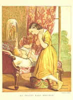An illustration from Songs for the Little ones at Home. Illustrated ... from designs by eminent artists (1868)