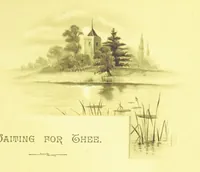 An illustration from Songs of the Dawn: selection from the poems of Horatius Bonar, Charlotte Murray and others (1887)