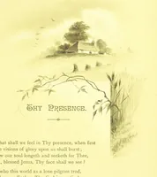 An illustration from Songs of the Dawn: selection from the poems of Horatius Bonar, Charlotte Murray and others (1887)