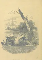 An illustration from Samuel Sowerby: or, doings at Ravensdale Priory. By the author of “Captain Bolis.” Illustrated with ... engravings, by “Phiz.” (1845)