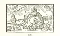An illustration from The Complete Works ... of Edmund Spenser ... Edited, with a new life ... and a glossary embracing notes and illustrations, by A. B. Grosart. vol. 1-9 (1882)