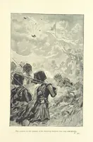 An illustration from Shoulder to Shoulder: a story of the stirring times of old (1896)