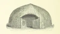 An illustration from Stanley in Afrika's donkere wildernissen, etc. [Translated from “In Darkest Afrika” by H. Tiedeman (1890)