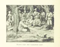Picture 42 of 174 from Stanley in Afrika's donkere wildernissen, etc. [Translated from “In Darkest Afrika” by H. Tiedeman (1890), leaf 272