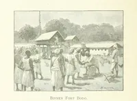 Picture 70 of 174 from Stanley in Afrika's donkere wildernissen, etc. [Translated from “In Darkest Afrika” by H. Tiedeman (1890), leaf 434