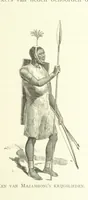 An illustration from Stanley in Afrika's donkere wildernissen, etc. [Translated from “In Darkest Afrika” by H. Tiedeman (1890)