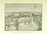Picture 101 of 174 from Stanley in Afrika's donkere wildernissen, etc. [Translated from “In Darkest Afrika” by H. Tiedeman (1890), leaf 807