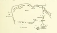 An illustration from Stanley in Afrika's donkere wildernissen, etc. [Translated from “In Darkest Afrika” by H. Tiedeman (1890)