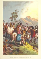 An illustration from Stanley and Africa: also, the travels, adventures, and discoveries of Captain John H. Speke, Captain Richard F. Burton ... and other distinguished explorers. [With plates, including portraits (1890)