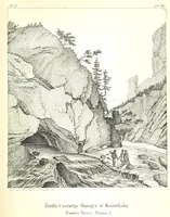 An illustration from Pieniny i Tatry: zbiór 80 malowniczych widoków ... wolną ręką z natury, a na kamieniu ... rytowanych, z treściwym onych przez autora opisem (1860)
