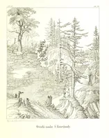 An illustration from Pieniny i Tatry: zbiór 80 malowniczych widoków ... wolną ręką z natury, a na kamieniu ... rytowanych, z treściwym onych przez autora opisem (1860)