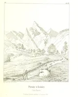 An illustration from Pieniny i Tatry: zbiór 80 malowniczych widoków ... wolną ręką z natury, a na kamieniu ... rytowanych, z treściwym onych przez autora opisem (1860)