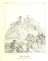 An illustration from Pieniny i Tatry: zbiór 80 malowniczych widoków ... wolną ręką z natury, a na kamieniu ... rytowanych, z treściwym onych przez autora opisem (1860)