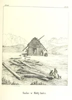 Picture 43 of 79 from Tatry, w dwudziestu czterech obrazach skreślone piórem i rylcem. [In verse.] ... Dzieło ozdobione 80 rvsunkami, przez autora z nautry zdiętemi, etc (1860), leaf 177