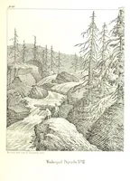 An illustration from Tatry, w dwudziestu czterech obrazach skreślone piórem i rylcem. [In verse.] ... Dzieło ozdobione 80 rvsunkami, przez autora z nautry zdiętemi, etc (1860)