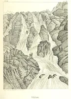 Picture 55 of 79 from Tatry, w dwudziestu czterech obrazach skreślone piórem i rylcem. [In verse.] ... Dzieło ozdobione 80 rvsunkami, przez autora z nautry zdiętemi, etc (1860), leaf 223
