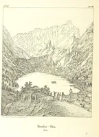 Picture 58 of 79 from Tatry, w dwudziestu czterech obrazach skreślone piórem i rylcem. [In verse.] ... Dzieło ozdobione 80 rvsunkami, przez autora z nautry zdiętemi, etc (1860), leaf 236