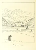 Picture 62 of 79 from Tatry, w dwudziestu czterech obrazach skreślone piórem i rylcem. [In verse.] ... Dzieło ozdobione 80 rvsunkami, przez autora z nautry zdiętemi, etc (1860), leaf 256