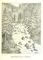 An illustration from Tatry, w dwudziestu czterech obrazach skreślone piórem i rylcem. [In verse.] ... Dzieło ozdobione 80 rvsunkami, przez autora z nautry zdiętemi, etc (1860)