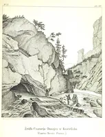 An illustration from Tatry, w dwudziestu czterech obrazach skreślone piórem i rylcem. [In verse.] ... Dzieło ozdobione 80 rvsunkami, przez autora z nautry zdiętemi, etc (1860)