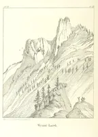 Picture 16 of 79 from Tatry, w dwudziestu czterech obrazach skreślone piórem i rylcem. [In verse.] ... Dzieło ozdobione 80 rvsunkami, przez autora z nautry zdiętemi, etc (1860), leaf 88