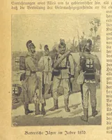 An illustration from Hundert Jahre in Wort und Bild. Eine Kulturgeschichte des XIX. Jahrhunderts herausgegeben von Dr. S. Stefan. Mit 800 Text-Illustrationen, etc (1899)