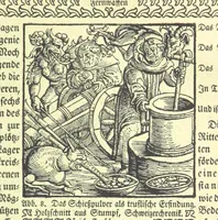 An illustration from Monographien zur deutschen Kulturgeschichte, herausgegeben von G. Steinhausen (1899)