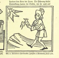 An illustration from Monographien zur deutschen Kulturgeschichte, herausgegeben von G. Steinhausen (1899)