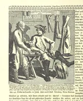 An illustration from Monographien zur deutschen Kulturgeschichte, herausgegeben von G. Steinhausen (1899)