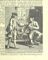 An illustration from Monographien zur deutschen Kulturgeschichte, herausgegeben von G. Steinhausen (1899)