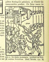 An illustration from Monographien zur deutschen Kulturgeschichte, herausgegeben von G. Steinhausen (1899)